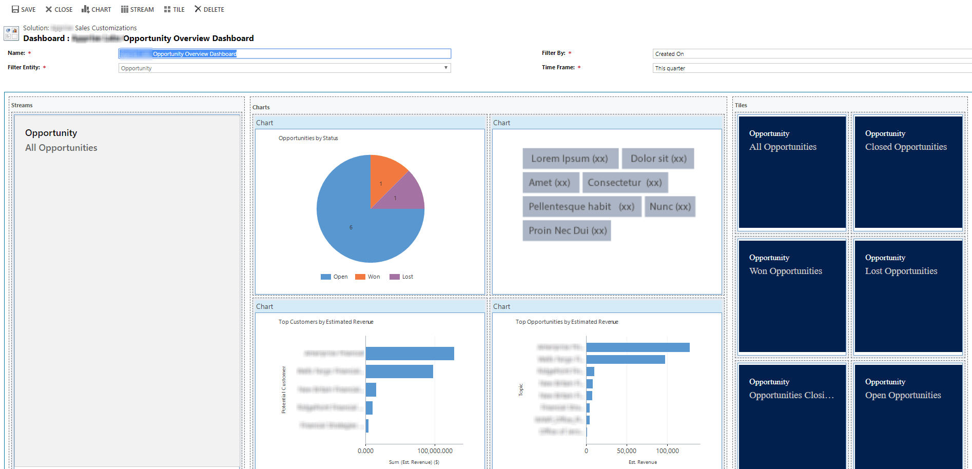 Configure Dashboard